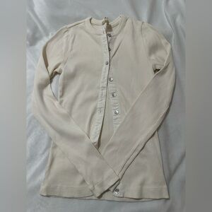 Madewell ribbed button down cardigan size Xsmall